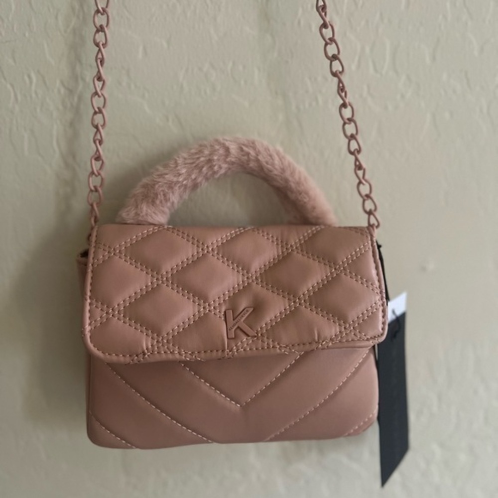 Kendall + Kylie Nude Purse.
